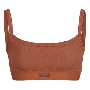 Skims soft lounge bralette copper